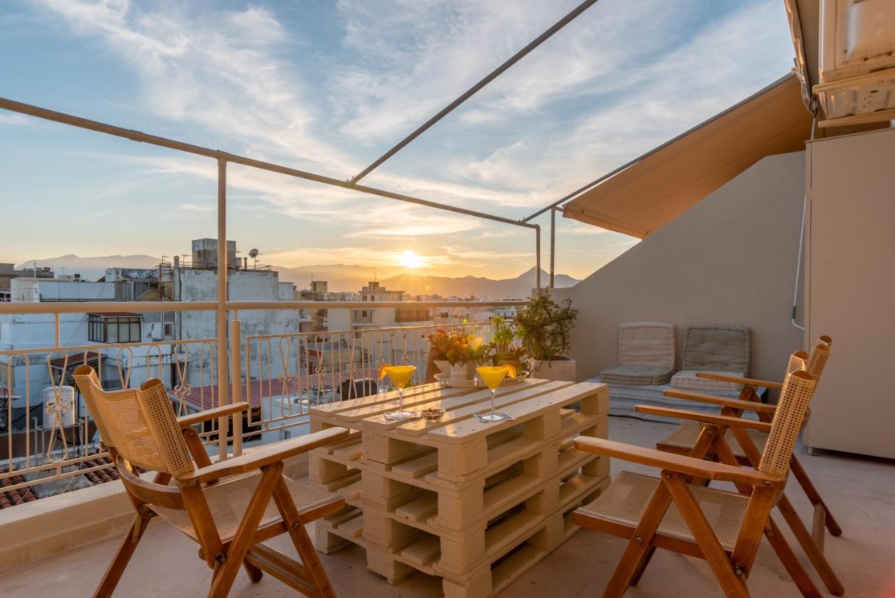 Saint Minas Loft Apartment Ираклио Екстериор снимка